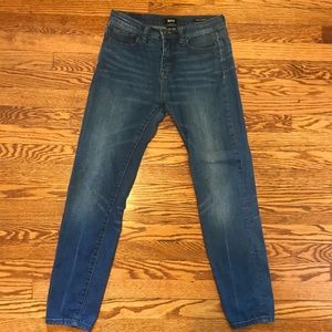 BDG high rise cigarette ankle jeans